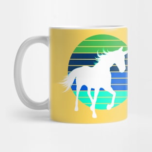 Retro Style Unicorn Mug